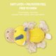 thumbnail image 3 of Juguete para masticar mascotas juguetes de peluche para perros de seguridad relajantes fáciles de limpiar para mascotas para tienda de mascotas ANGGREK Otros, 3 of 8