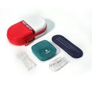 Medical Cooler Travel Carrying Case Contains Ice Bag Dispenser Pill Box Holds Syringe Diabetic Supplies Internal Thermal Insulation Design For Essentials And Emergency.