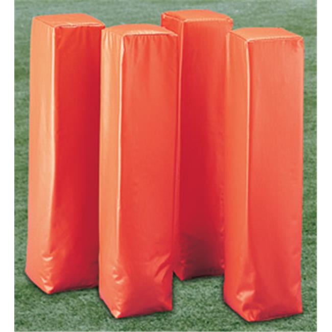 First Team FT6000GLM FoamVinyl Weighted Football Goal Line End Markers, Orange
