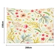 thumbnail image 6 of FHENF Floral Tapestries Colorful Art Print Tapestry Waterproof for Bedroom, 6 of 7