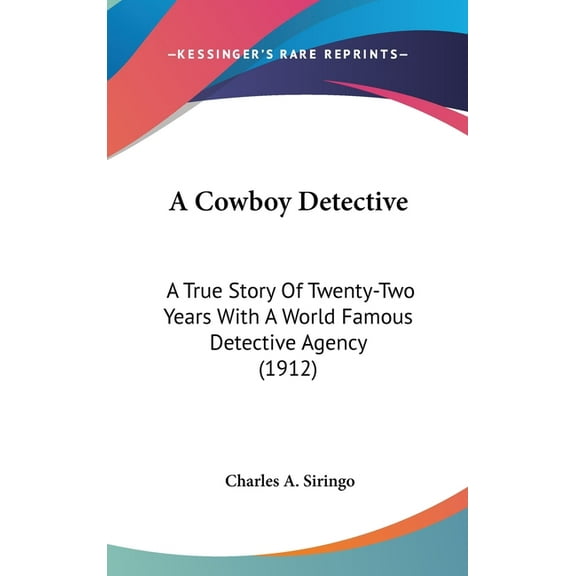 A Cowboy Detective, (Hardcover)