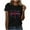Black, variant on WREESH Womens British Flag T-Shirt UK Gym Casual Short Sleeve Summer Tee Lightweight Top