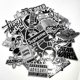 thumbnail image 2 of 26-27 50pcs Metal Stickers Waterproof Laptop Skate fashion Graffiti multicolor, 2 of 4