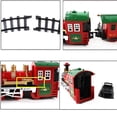 thumbnail image 4 of Classic Christmas Train Set Toy With Lights And Sounds,electric Railway Train Toy Battery Operated Christmas Train Track Toy Set Christmas Gifts For K, 4 of 5