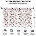 thumbnail image 2 of Blackout Kids Curtains,White Cow Head Dot Pattern Childrens Insulated Curtains Set Of 2,Bedroom Essentials,Toddler Room Decor 42x54in(106x137cm), 2 of 5