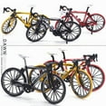 thumbnail image 3 of 1/10 Simulation Alloy Racing Bike Road Bicycle Model Toy Gift Showcase Decor, 3 of 8
