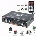 thumbnail image 2 of axGear HiFi Stereo Audio Amplifier 2 x 45W Dua Wireless Bluetooth Hi-Fi Power Amplifier, 2 of 6