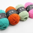 thumbnail image 2 of 50 g/set 4ply leche algodón tejer lana hilo costura teñido Lanas para ganchillo artesanía suéter sombrero muñecas a bajo precio Dengxun unisex, 2 of 2