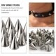 thumbnail image 2 of 100 Sets Punk Spike Replacement Alloy Screw Back Stud DIY Clothing Accessories, 2 of 3