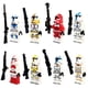 thumbnail image 5 of Set de 40 Figuras de Aventura Pixel y Héroes Galácticos – Minifiguras de Bloques de Construcción para Juego Creativo, Colección y Regalo Decorativo, 5 of 8
