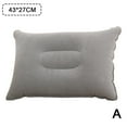 thumbnail image 4 of Portable Fold Inflatable Air Pillow Outdoor Travel Sleeping Camping PVC Neck Stretcher Backrest Plane Comfortable, 4 of 8