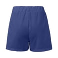 thumbnail image 4 of WAYUTE Womens Shorts Straight Leg High Waist Sports Loose Shorts Trendy Solid Color with Pockets Stretchy for Summer Daily Wear, 4 of 6