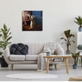 thumbnail image 2 of Stupell Industries Midnight Snack Cat Drinking Milk Kitchen Aquarius Symbol Painting Gallery Wrapped Canvas Print Wall Art, Design by Lucia Heffernan, 2 of 7