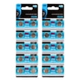 thumbnail image 1 of LOVEVER  10pcs/20pcs AG13 LR44 Alkaline Button Cell Batteries 1.55V Perfect For Clocks And Portable Electronics Long last Power, 1 of 12