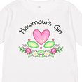 thumbnail image 4 of Inktastic Mawmaw's Girl- heart flowers Girls Long Sleeve Toddler T-Shirt, 4 of 5