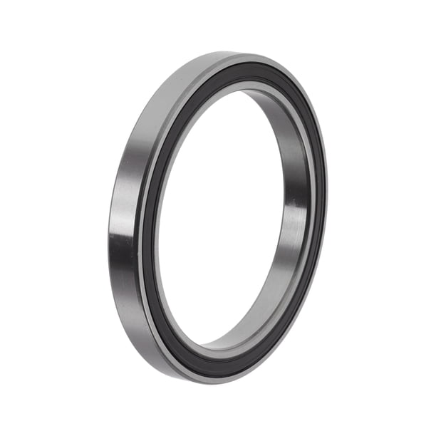 Ofertas Únicas 6814VV Rodamientos de Bolas de Surco Profundo 70x90x10mm P4 Doble Sello de Goma Rodamientos Lubricados para Ruedas de Coche, Scooter, Patineta, Tono Plateado Universal Negro