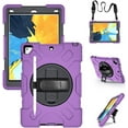 thumbnail image 1 of Case for iPad 6th 5th Generation 9.7 inch 2018 2017 / iPad Pro 9.7 / iPad Air 2 Protective Cover with 360° Rotating Stand, Hand/Shoulder Strap, Pencil Holder, 1 of 7