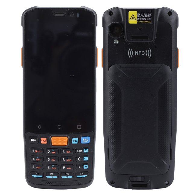 Escáler de Código de Barras, 4GB Ram 64 GB Rom Long Long Long Lating Handheld PDA Escáner de 4 Pulgadas Pantalla Tálil para Supermercado Minista para Mayor por Mayor