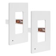 thumbnail image 1 of TOPGREENER Guide Light Wall Plate, Screwless Decorator Outlet Cover with LED Night Light, Mid-Size, 1-Gang, 12.4cm x 7.89cm, Unbreakable Po, 1 of 7