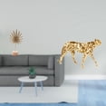 thumbnail image 2 of Escultura Nórdica Abstracta De Hoja De Metal Y Figura De Guepardo Dorado, Adorno De Mesa, Centro De Mesa Creativo Con Forma De Animal Para Decoración De Fiestas En Casa O En La Oficina., 2 of 8