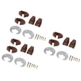 thumbnail image 1 of Kit de Guide de Tiroir, Kit de Réparation de Glissières en ABS Construction Robuste pour Appartement, 1 of 8