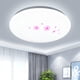 thumbnail image 3 of Luces de techo LED ultradelgadas, modernas, para montaje en superficie, 72 W, 220 V, lámpara con control remoto, para sala de estar, dormitorio, cocina, 3 of 5