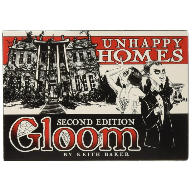 Juego de mesa Atlas Gloom Unhappy Homes 2nd Edition Expansion