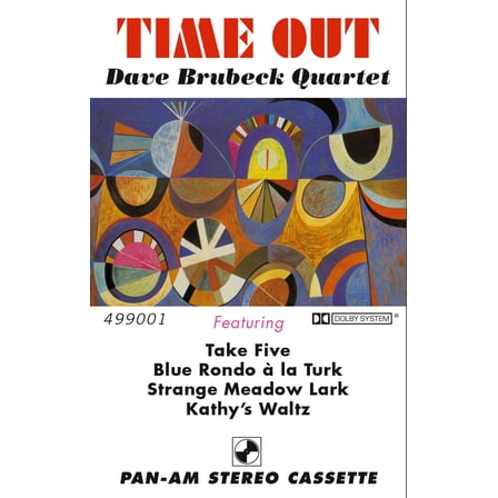 Dave Brubeck - Time Out - Includes Bonus Track - Music & Performance - Cassette