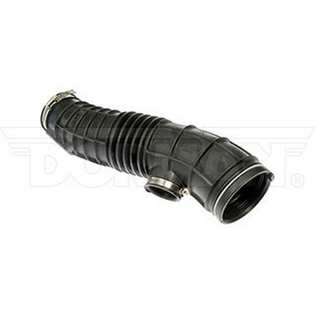 Dorman Air Intake Hose 696-030 OE Solutions; OE Replacement; Molded Assembly; 4 Inch Outside Diameter; Rubber; One Piece; With Clamps