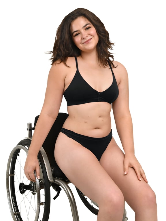 Women's Adaptive Fit Stretch Thong Panties, Sizes XS to 3XL