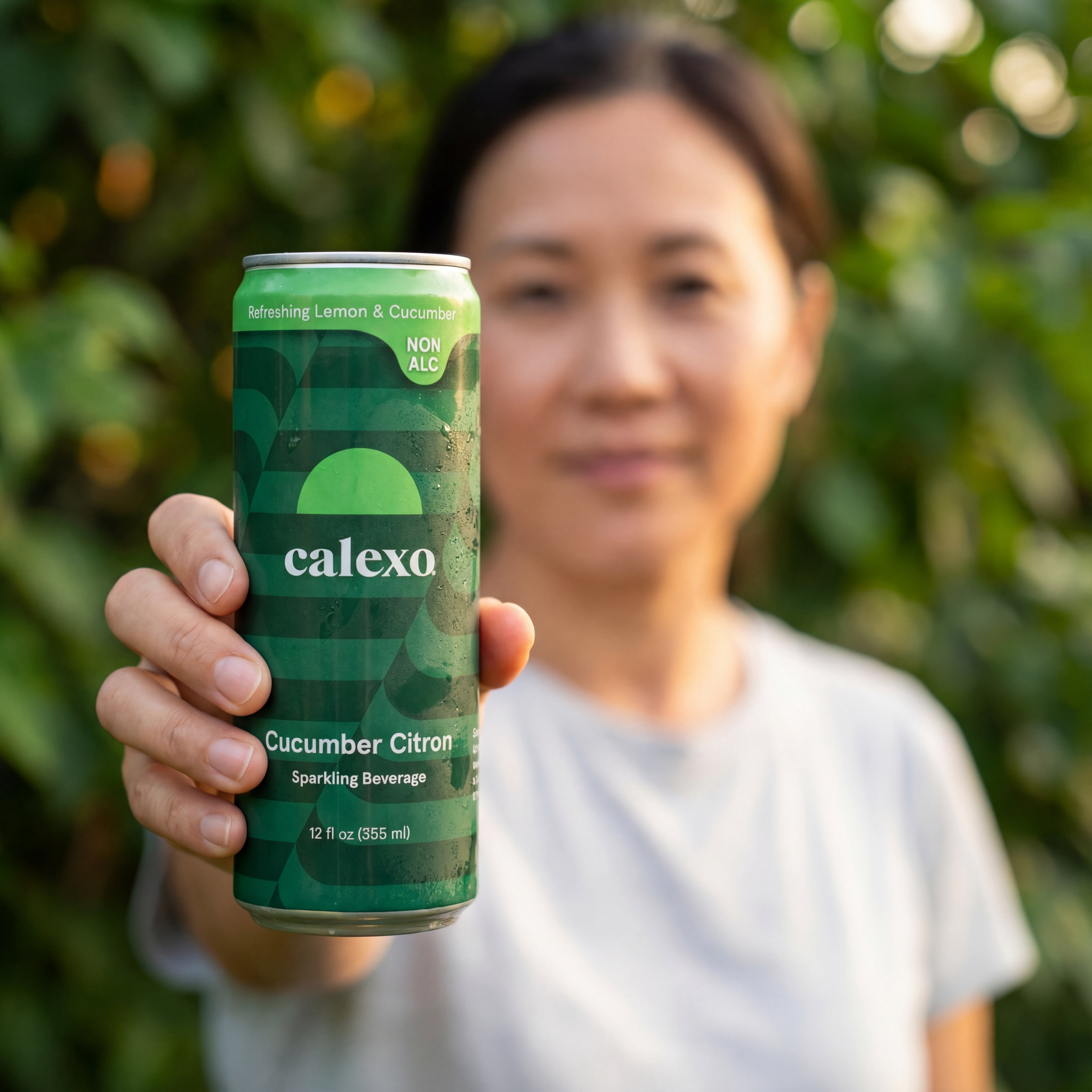 Calexo Cucumber Citron Non Alcoholic Sparkling Beverage 12 oz. 24pk 0.0% ABV