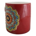 thumbnail image 6 of Red Muladhara Root Chakra Zen Flower Of Life Mandala Circle Ceramic Mug Cup, 6 of 9