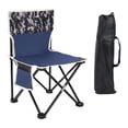 thumbnail image 2 of Silla plegable para exteriores, muebles de acampada con bolsa de almacenamiento, silla de pesca con respaldo alto para parque, césped, senderismo y, 2 of 8