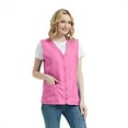 thumbnail image 5 of TOPTIE 5 Pack Volunteer Vest Waiter Bartender Work Uniform, Supermarket Clerk Workwear-Pink-M, 5 of 7