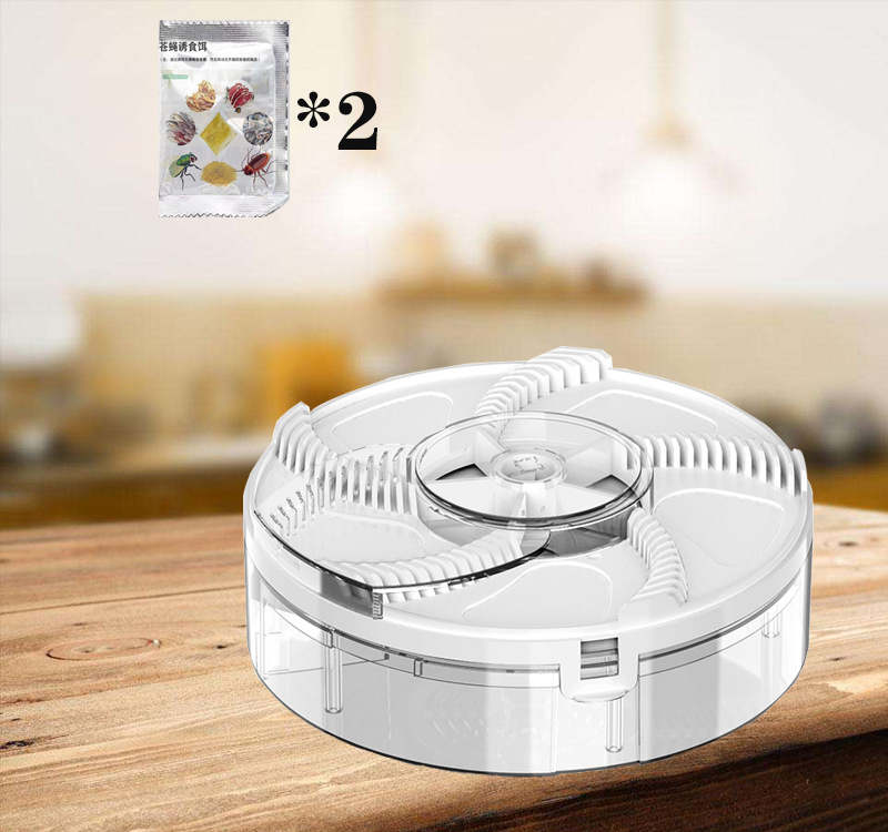 USB Flycatcher With Baits Electric Fly Trap USB Insect Pest Catching