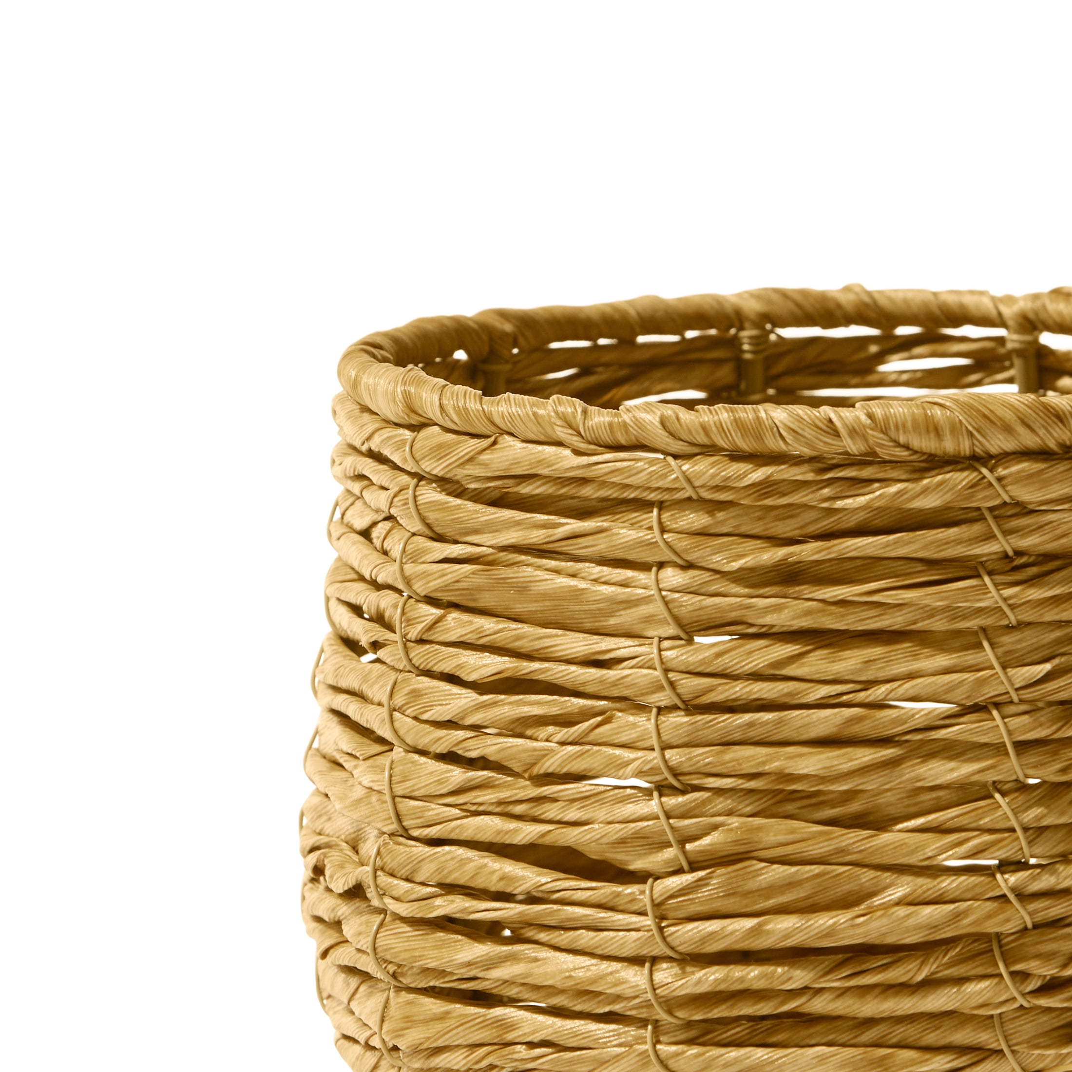 Better Homes & Gardens 5" Woven Faux Seagrass Vase