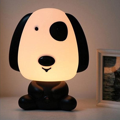 Wintimes Lovely Baby Room Light Cartoon Lovely Dog Kids Bed Lamp