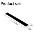thumbnail image 3 of Clearance! Silicone Stove Counter Gap Cover, Yoaney Stove Silicone Countertop Filler Suitable for 221&25 Inches Stoves Can Be Cut to Seal The Kitchen Oven Gap Seal, Black, 3 of 8