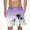 Purple, variant on Seeotter Hawaiian Men Swim Trunks Quick Dry Printed UPF 50 Swimwear Bathing Suit for Big Boys Beach Swim Boards Shorts