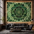 thumbnail image 6 of Potted Houseplants with Shelves Mandala Dominates, Nostalgic Vintage for Botanical Art Lovers, Wall Decor, Mother'S Day Gift, Tapestry Wall Hanging for Dorm and Living Room, 6 of 7