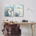thumbnail image 3 of Stupell Industries Watercolor Detailed Beach Birds Animals Painting Wrapped Canvas Art Print Wall Art, 20 x 30, Set of 2, 3 of 8