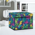 thumbnail image 5 of HELLHERO Colorful Tropical Leaves Sewing Machine Cover Foldable Protective Cover Idel Gifts for Family Mom, 5 of 9