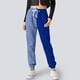 thumbnail image 3 of Gibobby pantalones afelpados para mujer Pantalones de chándal con bolsillo para mujer, estampado, cómodos, de cintura alta, para entrenamiento, salón atlético, informales, para correr (Azul, M), 3 of 5