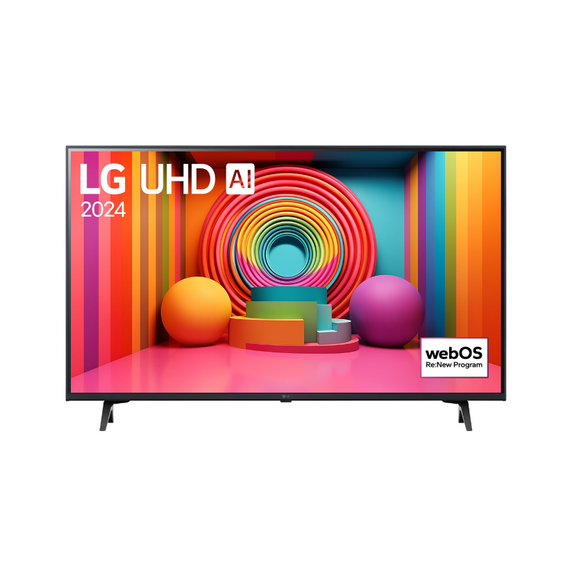 LG 43UT7590PUA 43" 4K UHD HDR LED webOS AI ThinQ Smart TV - 2024 (Factory Refurbished)