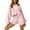 Floral Pink, variant on Avidlove Knit Pajama Set for Women Long Sleeve Floral Tops and Shorts Lounge Set with Pocket 2 Piece Matching Outfits Casual Sweater Sets Sleepwear