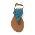 thumbnail image 2 of Victoria K Perforated Geo Design Sandals (Women), 2 of 5