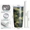 thumbnail image 6 of Camouflage 20oz Coffee Tavel Tumblers, Stainless Steel Mobile Tumbler, Vacuum Insulated Coffee Mug with Lid, Spill-Proof Travel Cup for Hot & Cold Drinks, 6 of 6