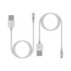 thumbnail image 1 of Chenchen Replacement Charging Cable Compatible with Blackview BV-SW01/ R3 Pro/ R3/ X2 Smart Watch Charger Cable Portable Magnetic 60cm USB Charging Cord for Blackview R3 Pro Charger (White&White), 1 of 1