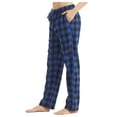 thumbnail image 5 of LANBAOSI 2 Pack Womens Plaid Flannel Pajama Pants With Pockets Size M, 5 of 7