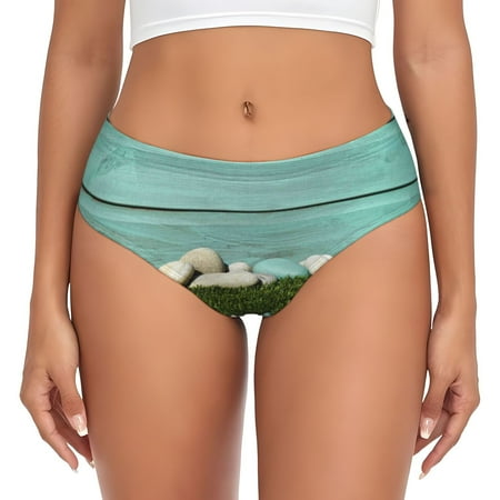 Womens Underwear - Wood Grain No Show Seamless Underwear for Women  Soft Stretch Sexy Women s Panties  Cute Hipster Ladies Panties Bikini Underwear Briefs